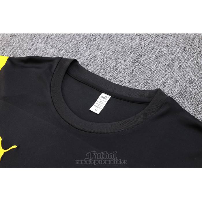 Chandal del Borussia Dortmund Manga Corta 2023-2024 Negro